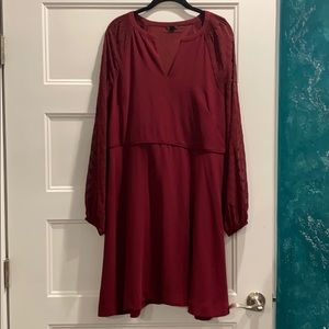 Ann Taylor fit and flare dress